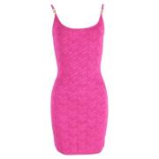 Pre-owned Fabric dresses Versace Pre-owned , Pink , Dames