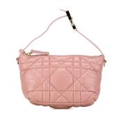 Pre-owned Leather handbags Dior Vintage , Pink , Dames