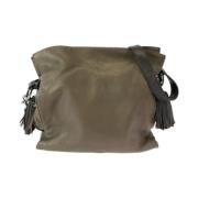 Pre-owned Leather shoulder-bags Loewe Pre-owned , Brown , Dames