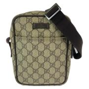 Pre-owned Canvas crossbody-bags Gucci Vintage , Beige , Dames