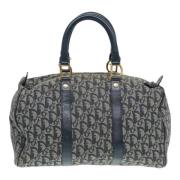 Pre-owned Canvas dior-bags Dior Vintage , Blue , Dames