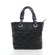 Pre-owned Nylon chanel-bags Chanel Vintage , Black , Dames