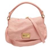 Pre-owned Leather handbags Marc Jacobs Pre-owned , Pink , Dames