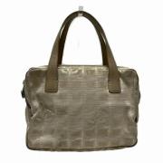 Pre-owned Canvas handbags Chanel Vintage , Beige , Dames