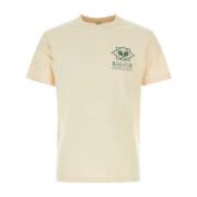 Zand Katoenen T-Shirt Sporty & Rich , Beige , Heren