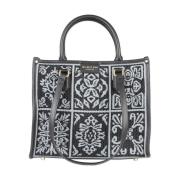 Grijze Damast Athena Tas met Accessoires My Best Bags , Gray , Dames