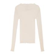 Naadloze Katoenen Top Opéra Sport , Beige , Dames