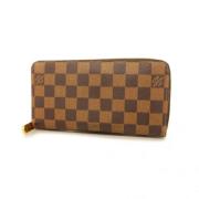 Pre-owned Fabric wallets Louis Vuitton Vintage , Brown , Dames