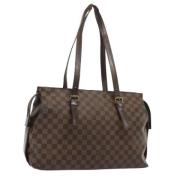 Pre-owned Fabric shoulder-bags Louis Vuitton Vintage , Brown , Dames