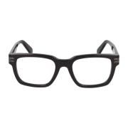 Vierkante acetaat brilmontuur model Bv50010I Bvlgari , Black , Unisex