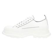 Canvas sneakers Alexander McQueen , White , Heren