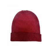 Beige Wollen Hoed Filippo De Laurentiis , Red , Unisex