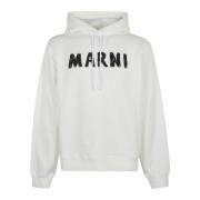 Casual Sweatshirt voor dagelijks gebruik Marni , White , Heren