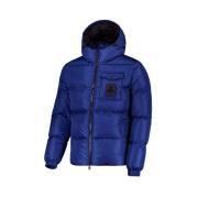 Blauwe Nylon Winterjas RefrigiWear , Blue , Heren