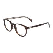 Retro vierkant montuur bril Eyewear by David Beckham , Brown , Unisex