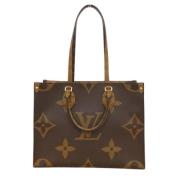 Pre-owned Canvas louis-vuitton-bags Louis Vuitton Vintage , Brown , Da...