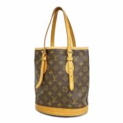 Pre-owned Fabric totes Louis Vuitton Vintage , Brown , Dames