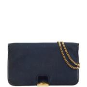 Pre-owned Canvas handbags Dior Vintage , Blue , Dames