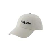 Cotton hats Alexander McQueen , White , Dames