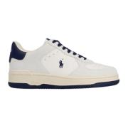 Heren Polo Sneakers Masters Crt Ralph Lauren , Blue , Heren