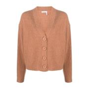 Cardigans See by Chloé , Brown , Dames