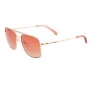 Roze Metalen Zonnebril Zadig & Voltaire , Pink , Unisex