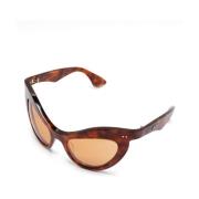 3OY Holoholona Havana Sunglasses Marni , Brown , Dames