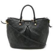 Pre-owned Leather louis-vuitton-bags Louis Vuitton Vintage , Black , D...