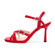 Elevate Sandalen - Rood Cesare Gaspari , Red , Dames