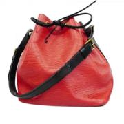 Pre-owned Fabric shoulder-bags Louis Vuitton Vintage , Red , Dames