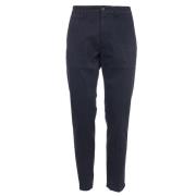 Carducci Broek met Amerikaanse Zakken Siviglia , Blue , Heren