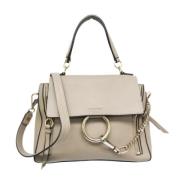 Pre-owned Leather handbags Chloé Pre-owned , Gray , Dames