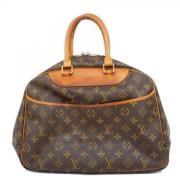 Pre-owned Fabric handbags Louis Vuitton Vintage , Brown , Dames