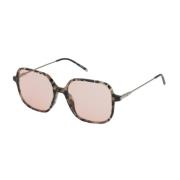 Roze Acetaat en Metalen Zonnebril Zadig & Voltaire , Multicolor , Dame...