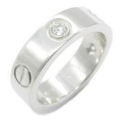 Pre-owned Metal rings Cartier Vintage , Gray , Dames