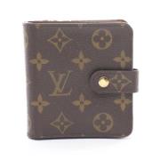 Pre-owned Canvas wallets Louis Vuitton Vintage , Brown , Dames