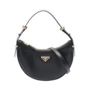 Pre-owned Leather prada-bags Prada Vintage , Black , Dames