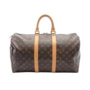 Pre-owned Canvas louis-vuitton-bags Louis Vuitton Vintage , Brown , Da...