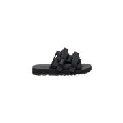 Zwarte Nylon Sandalen Suicoke , Black , Heren