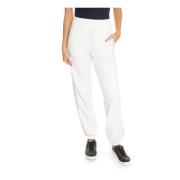 Slim Fit Casual Broek Emporio Armani , White , Dames