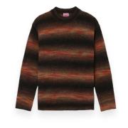 Gestreepte Jumper Sweater Kenzo , Black , Heren