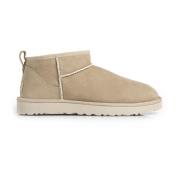 Dames Classic Ultra Mini Laarzen UGG , Beige , Unisex