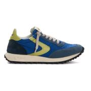 Blauw Lime Sneakers Heritage Ripstop Valsport 1920 , Multicolor , Here...