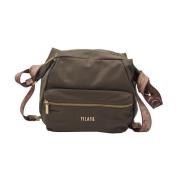 Stijlvolle Leren Tas Alviero Martini 1a Classe , Brown , Dames