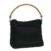 Pre-owned Nylon gucci-bags Gucci Vintage , Black , Dames