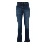 Denim Jeans met riemlussen Haikure , Blue , Dames