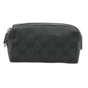 Pre-owned Canvas gucci-bags Gucci Vintage , Black , Dames