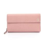 Pre-owned Leather wallets Gucci Vintage , Pink , Dames