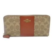 Pre-owned Canvas wallets Coach Pre-owned , Multicolor , Dames