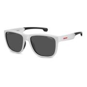 Witte Resin Zonnebril voor Mannen Carrera , White , Heren